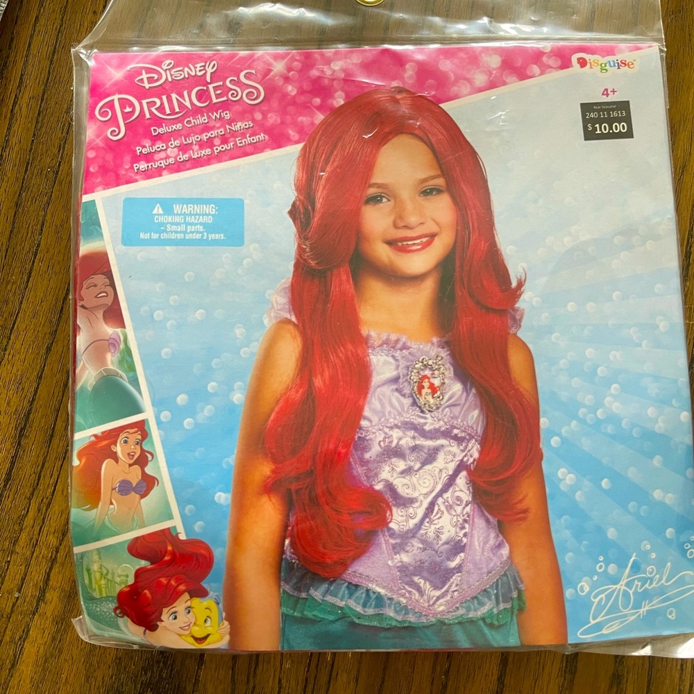 Ariel wig for girls